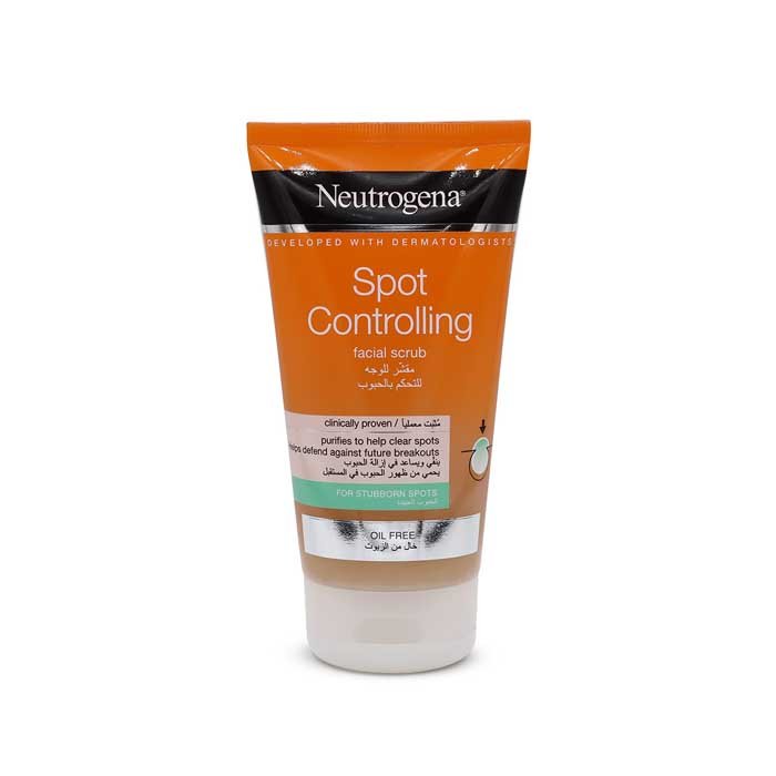 Neutrogena Spot Controlling Facial Scrub 150ml Futuro Cosmetics 8131